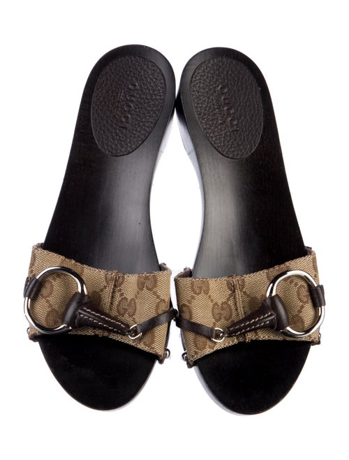 Gucci GG Canvas Canvas Slides