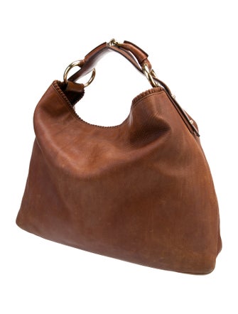 Gucci Leather Horsebit Chain Large