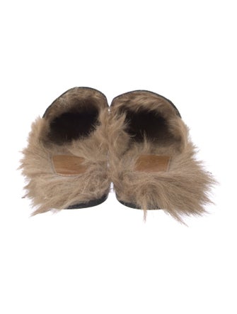 Gucci Horsebit Accent Jacquard Mules