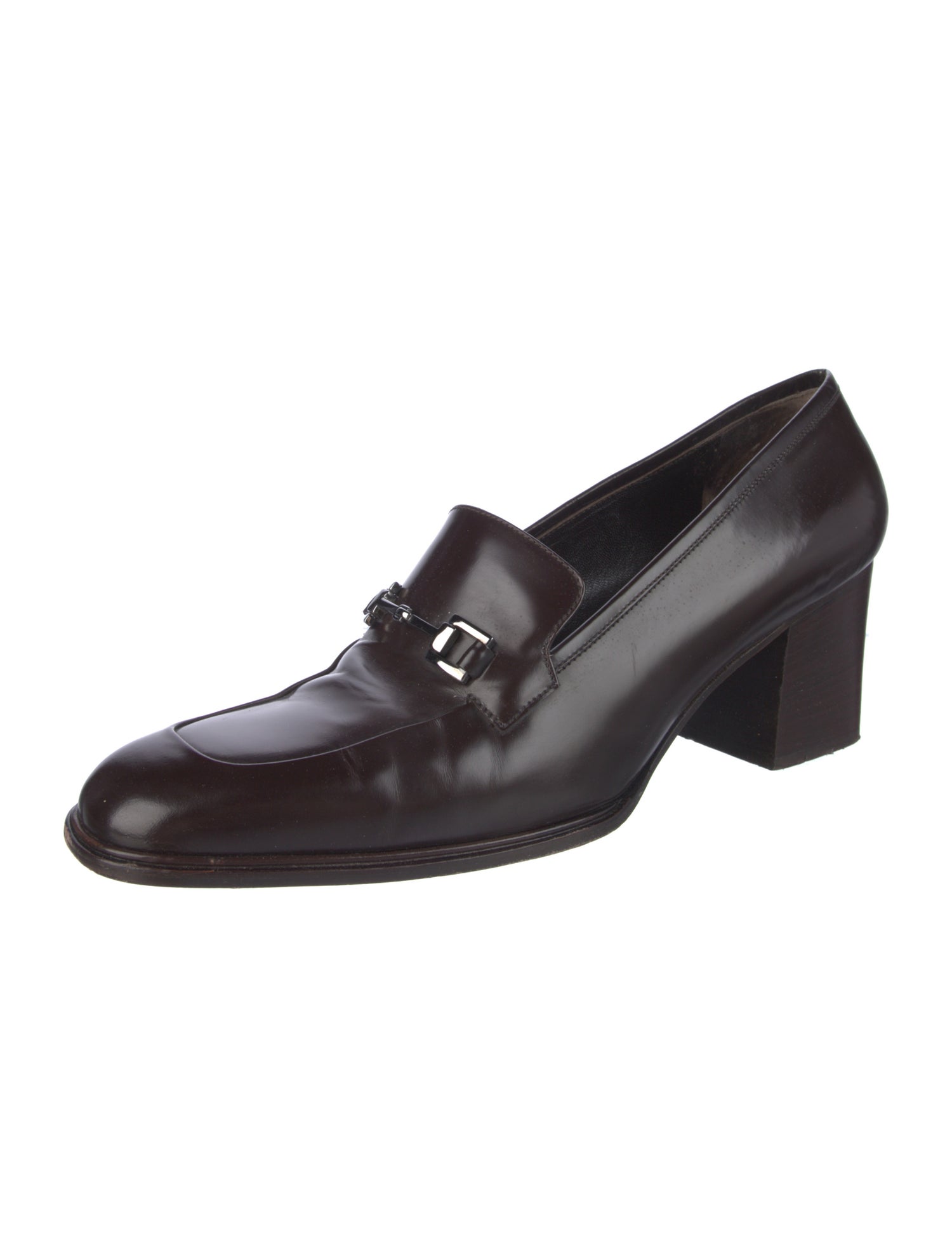 Gucci Vintage Horsebit Accent Pumps