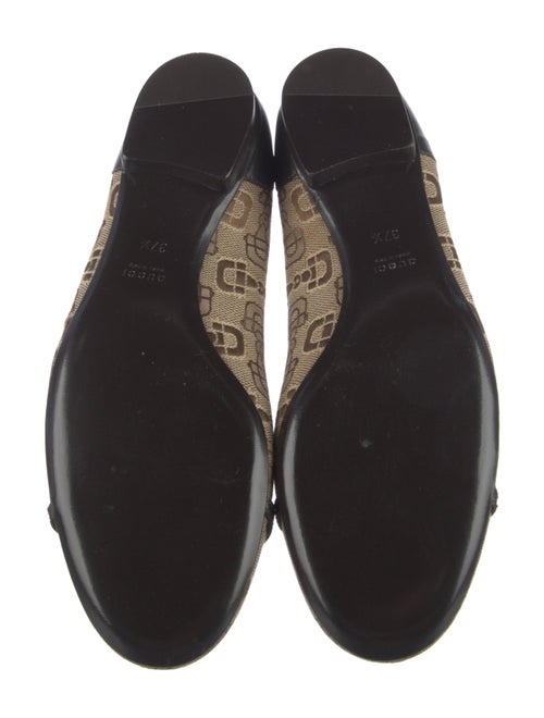 Gucci GG Canvas Canvas Ballet Flats