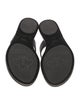 Gucci Double G Logo Leather Slides