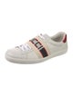 Gucci Leather Graphic Print Sneakers