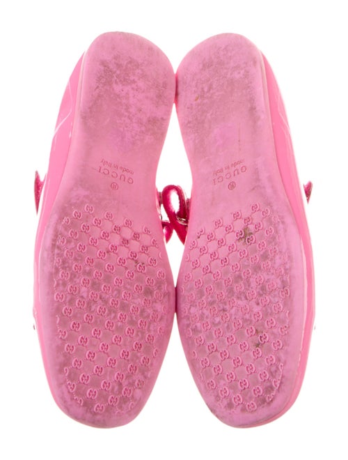 Gucci Girls' Patent Leather Ballet Flats