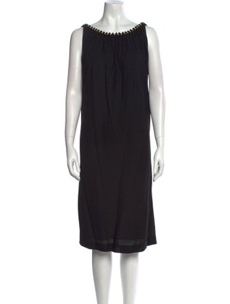 Gucci Bateau Neckline Knee-Length Dress