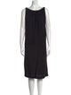 Gucci Bateau Neckline Knee-Length Dress