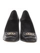 Gucci Interlocking G Logo Leather Pumps