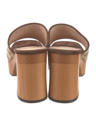 Gucci GG Canvas Canvas Slides