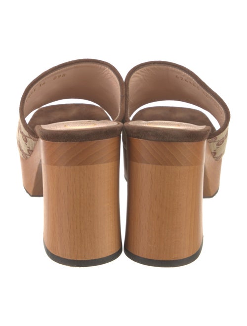 Gucci GG Canvas Canvas Slides