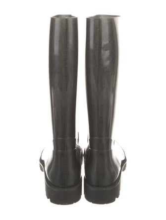 Gucci Running GG Logo Rubber Rain Boots