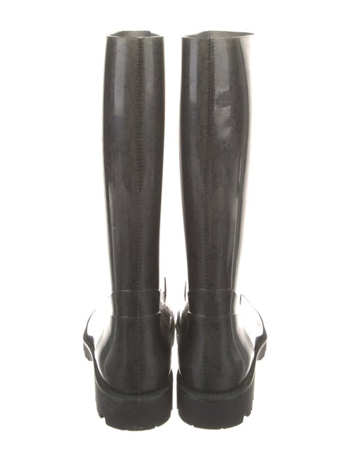 Gucci Running GG Logo Rubber Rain Boots