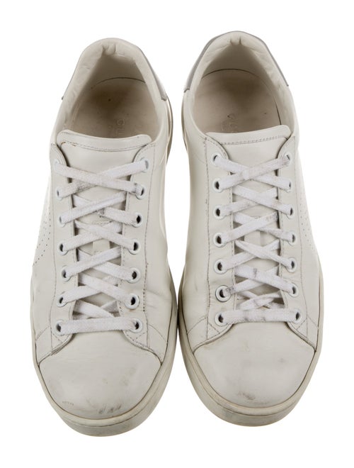 Gucci Interlocking G Logo Leather Sneakers