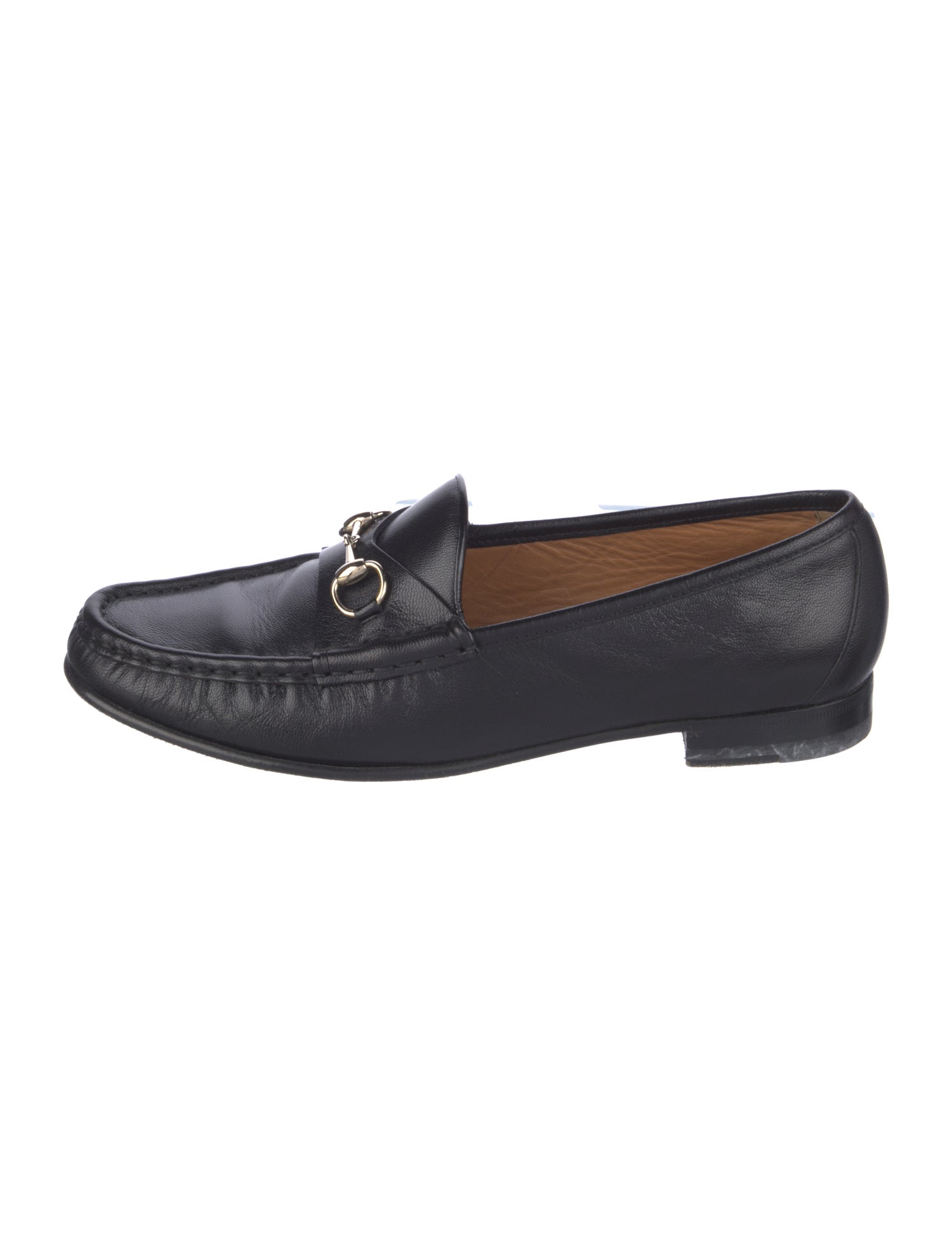 Gucci Horsebit Accent Leather Loafers w/ Tags