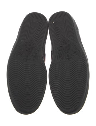 Gucci Leather Printed Sneakers