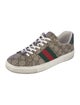 Gucci GG Supreme Leather Trim Embellishment Sneakers