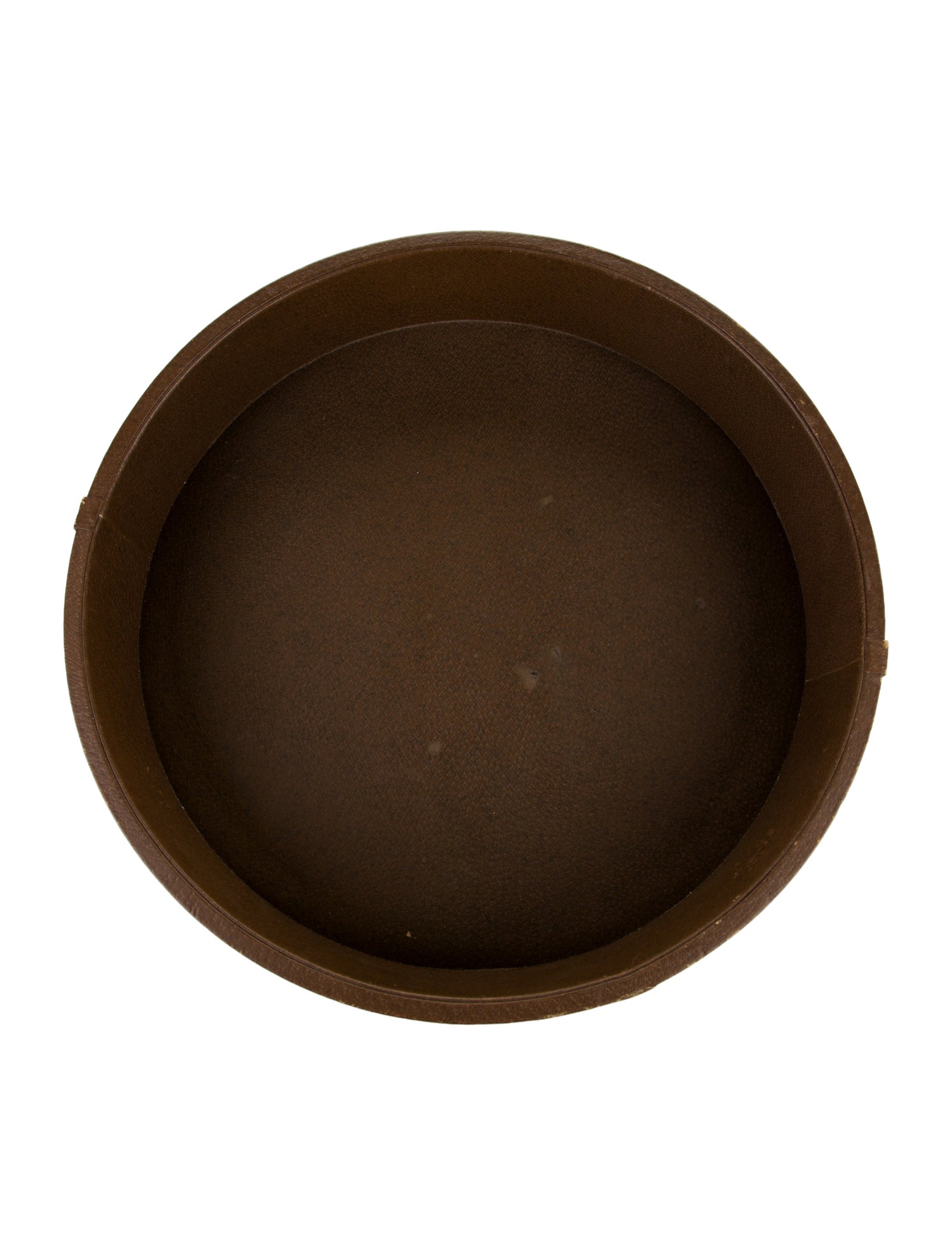 Gucci Vintage Web Leather Tray