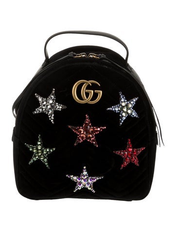 Gucci Backpacks Velvet Backpack