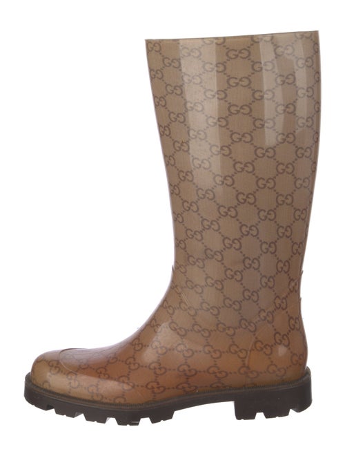 Gucci PVC Printed Boots