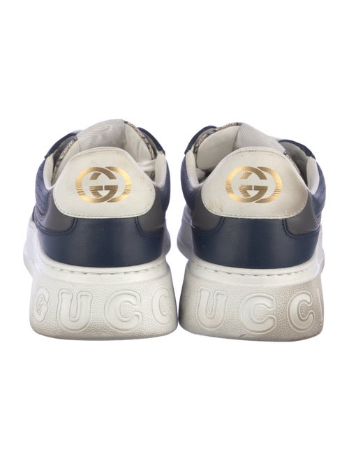 Gucci GG Supreme Leather Trim Embellishment Sneakers