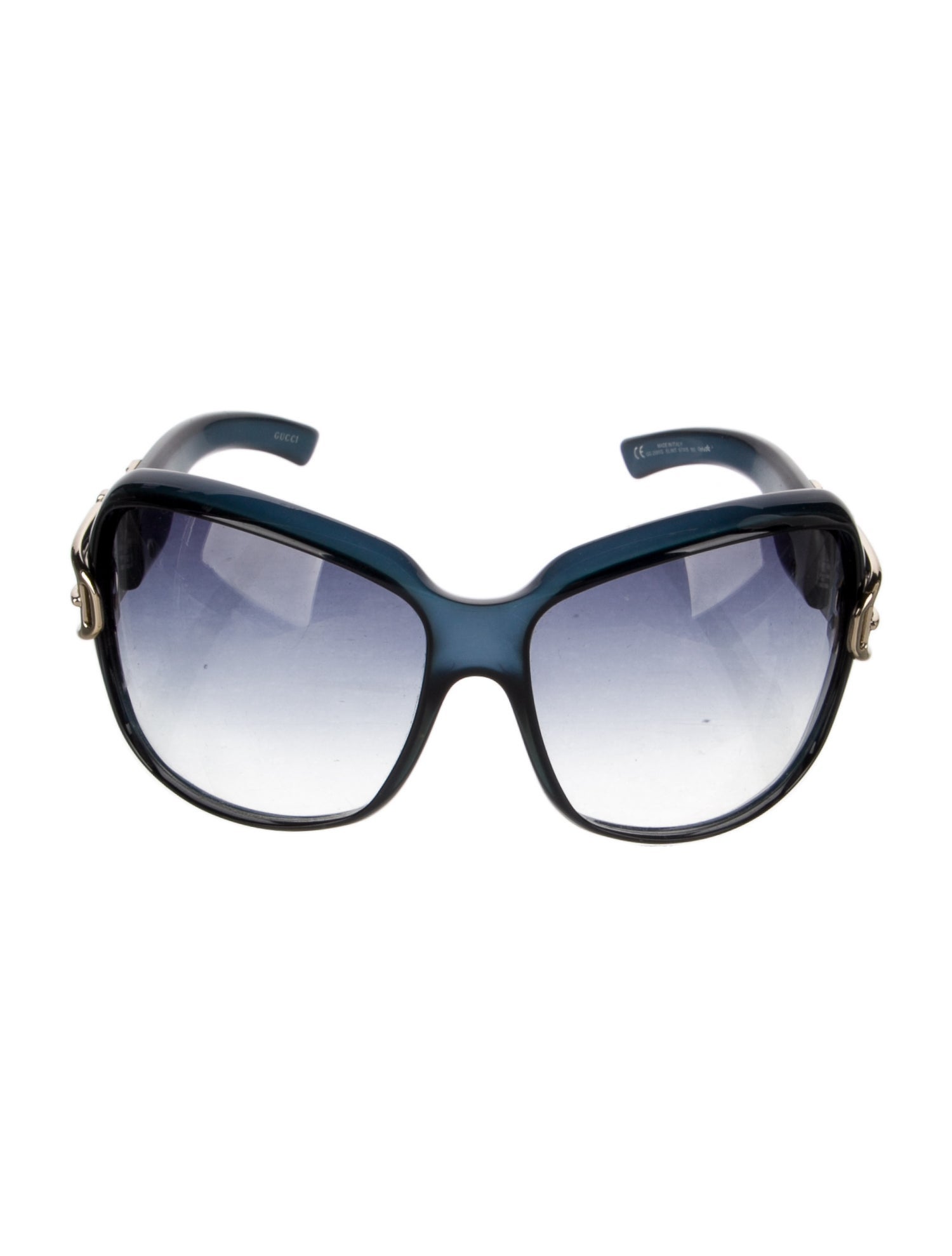 Gucci Hasler Horsebit Accent Oversize Sunglasses