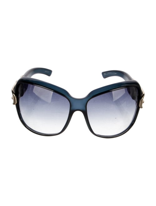 Gucci Hasler Horsebit Accent Oversize Sunglasses