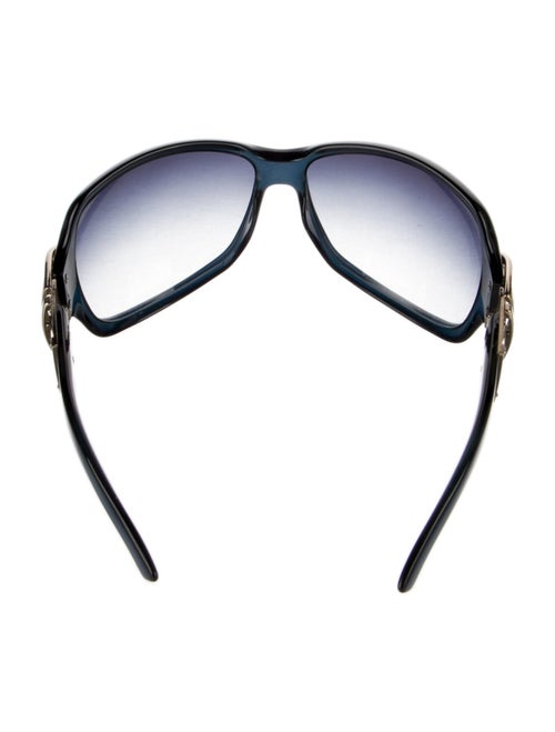 Gucci Hasler Horsebit Accent Oversize Sunglasses