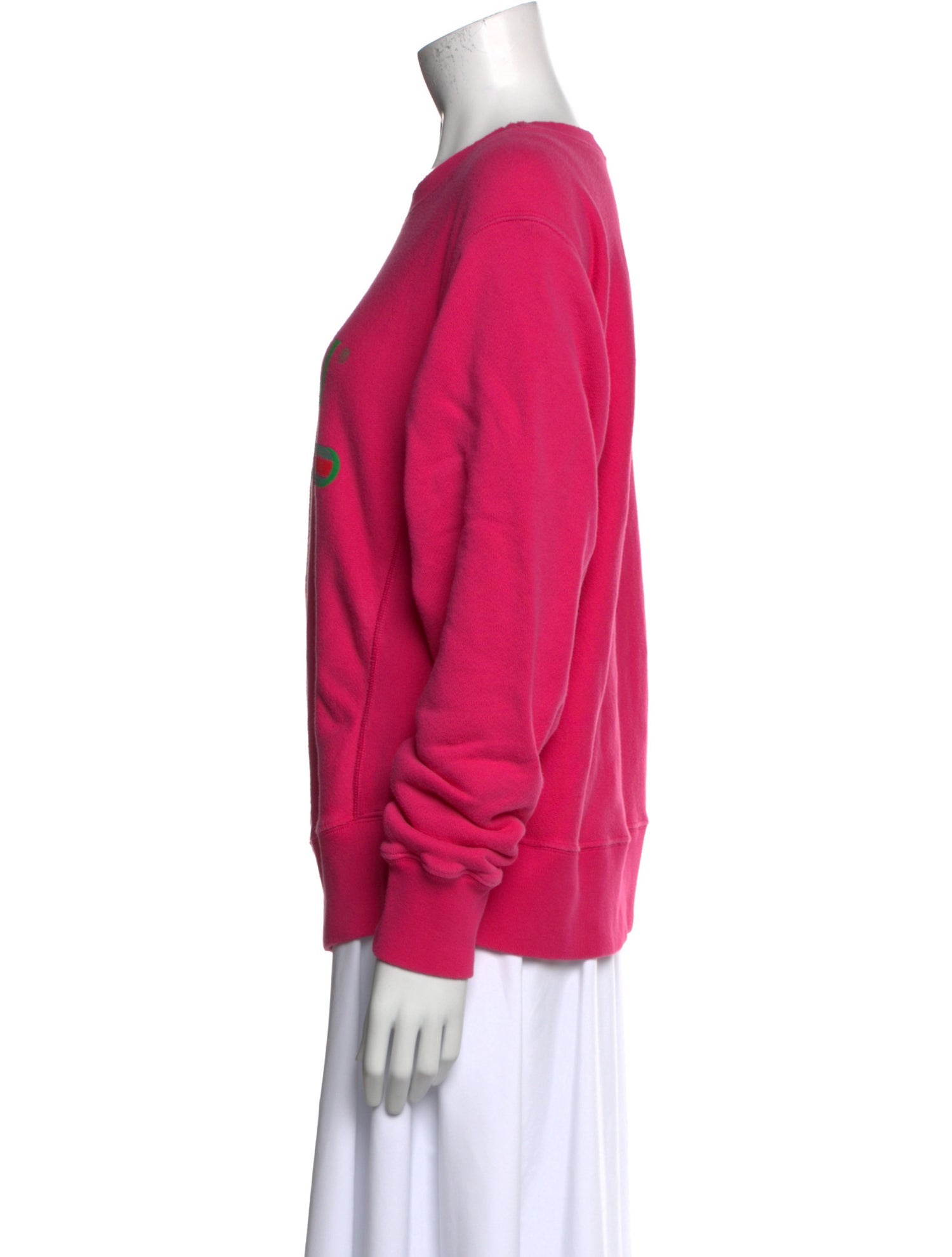 Gucci Graphic Print Crew Neck Sweatshirt