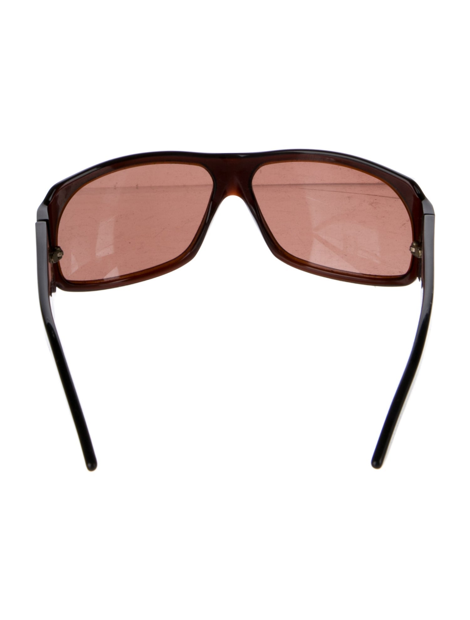 Gucci Interlocking G Logo Shield Sunglasses