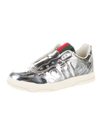Gucci Leather Athletic Sneakers