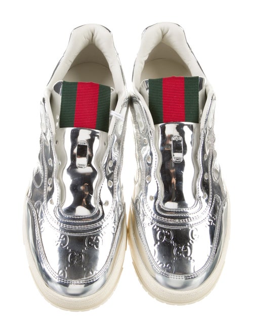 Gucci Leather Athletic Sneakers