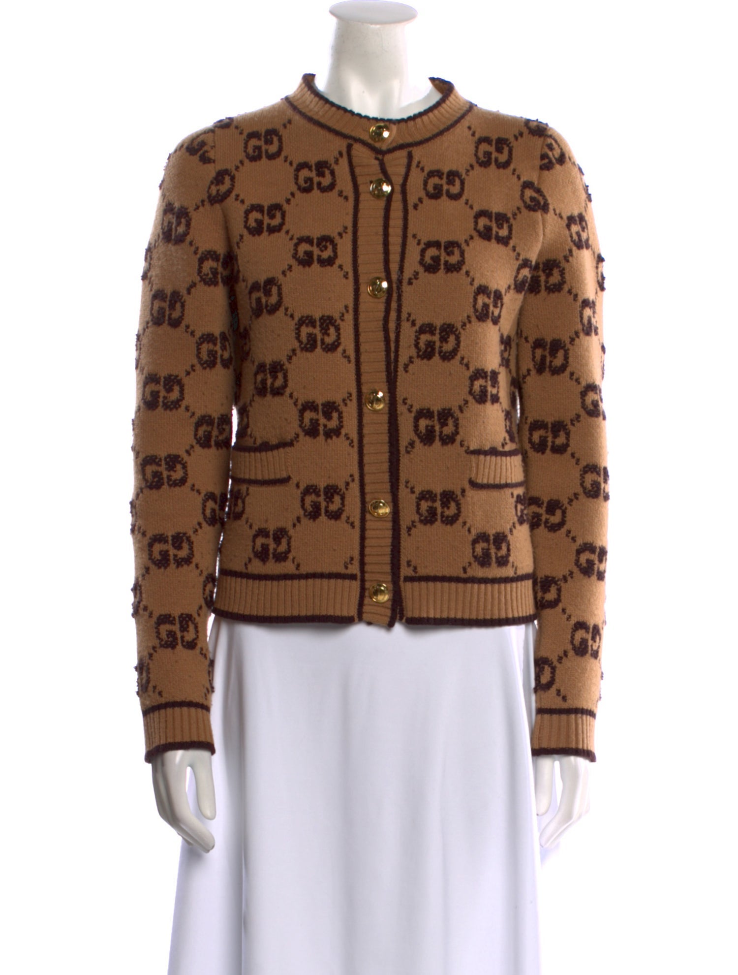 Gucci Wool Printed Sweater
