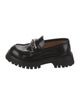 Gucci Interlocking G Logo Patent Leather Loafers