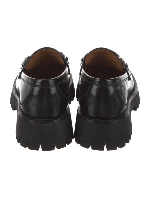 Gucci Interlocking G Logo Patent Leather Loafers