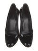 Gucci Interlocking G Logo Patent Leather Pumps