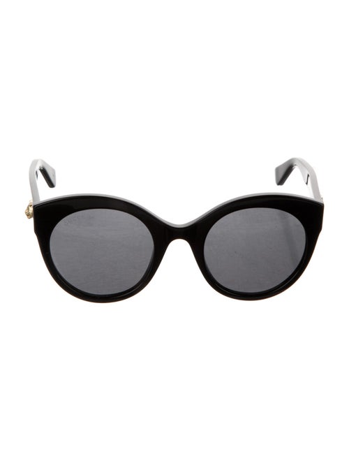 Gucci Interlocking G Logo Round Sunglasses