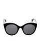 Gucci Interlocking G Logo Round Sunglasses