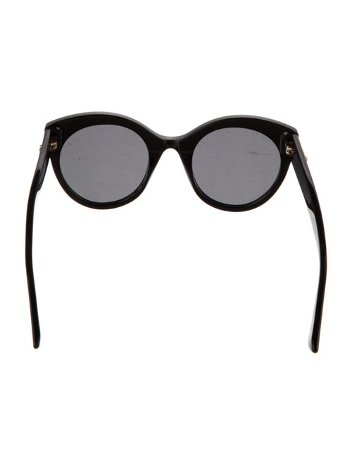Gucci Interlocking G Logo Round Sunglasses