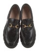 Gucci Horsebit Accent Leather Pumps