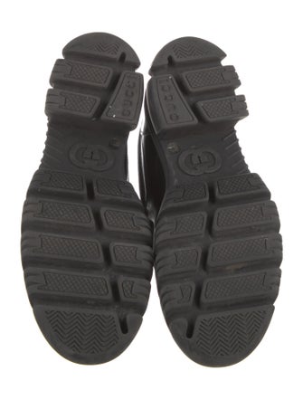 Gucci Horsebit Accent Leather Pumps