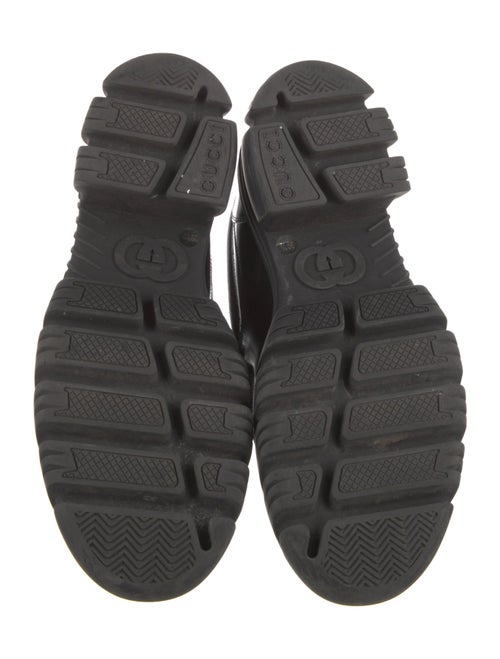 Gucci Horsebit Accent Leather Pumps