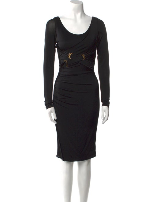 Gucci Cowl Neck Mini Dress