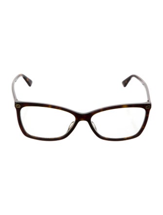 Gucci Bee Accent Square Eyeglasses