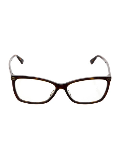 Gucci Bee Accent Square Eyeglasses