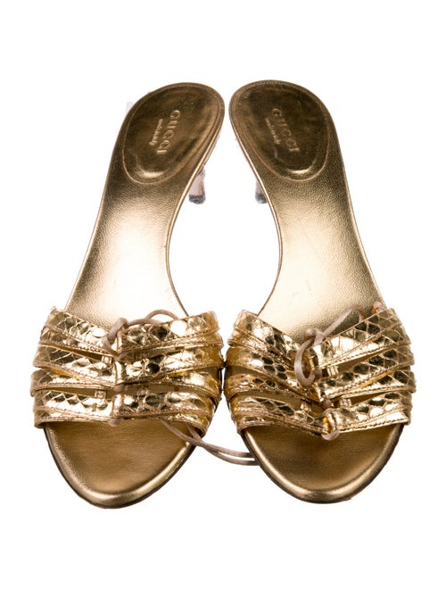 Gucci Leather Slides