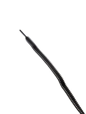 Gucci Web Accent Leather Combat Boots