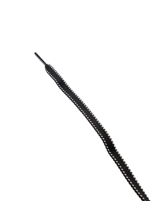 Gucci Web Accent Leather Combat Boots