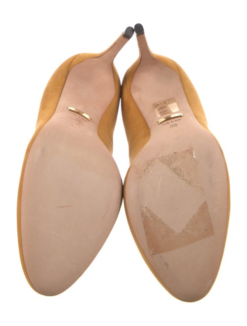 Gucci Interlocking G Logo Suede Pumps