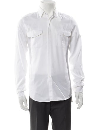 Gucci 2014 Horsebit Accent Western Shirt