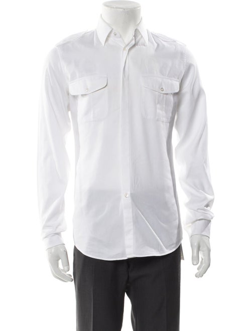 Gucci 2014 Horsebit Accent Western Shirt