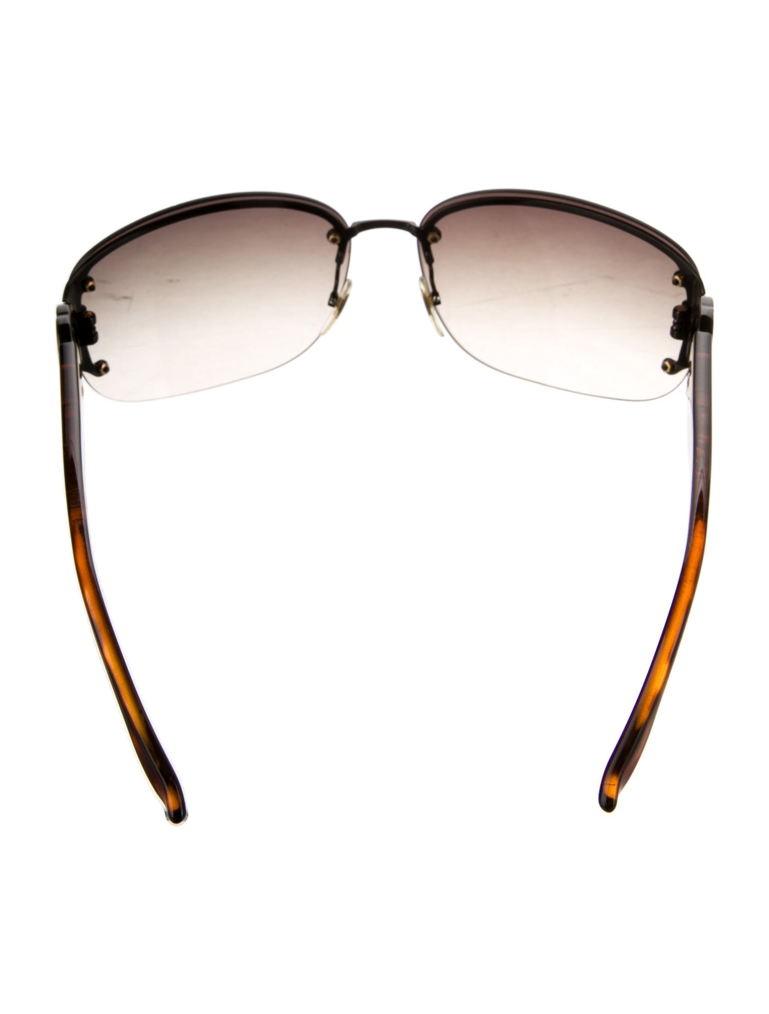 Gucci Interlocking G Logo Shield Sunglasses